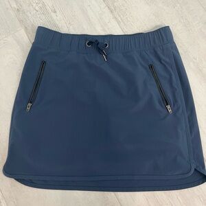 Athleta Blue:Gray Skort with Drawstring